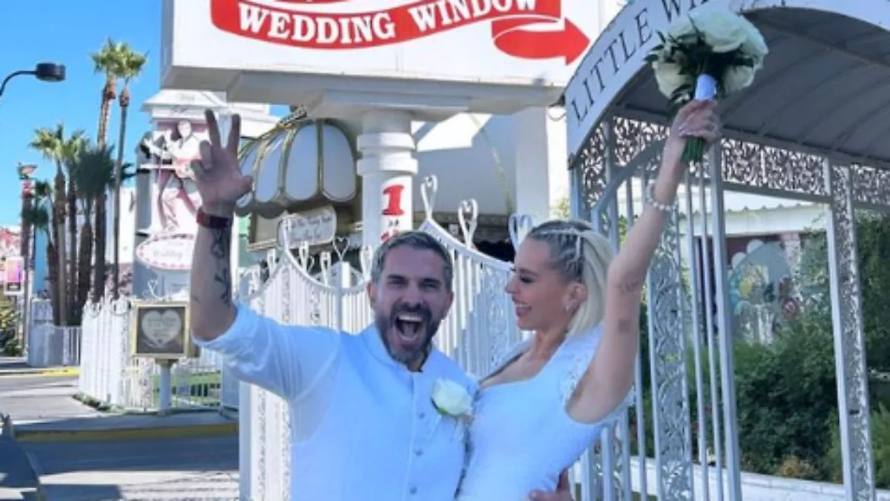 Hochzeit in Las Vegas: Marc Terenzi und Verena Kerth haben's getan