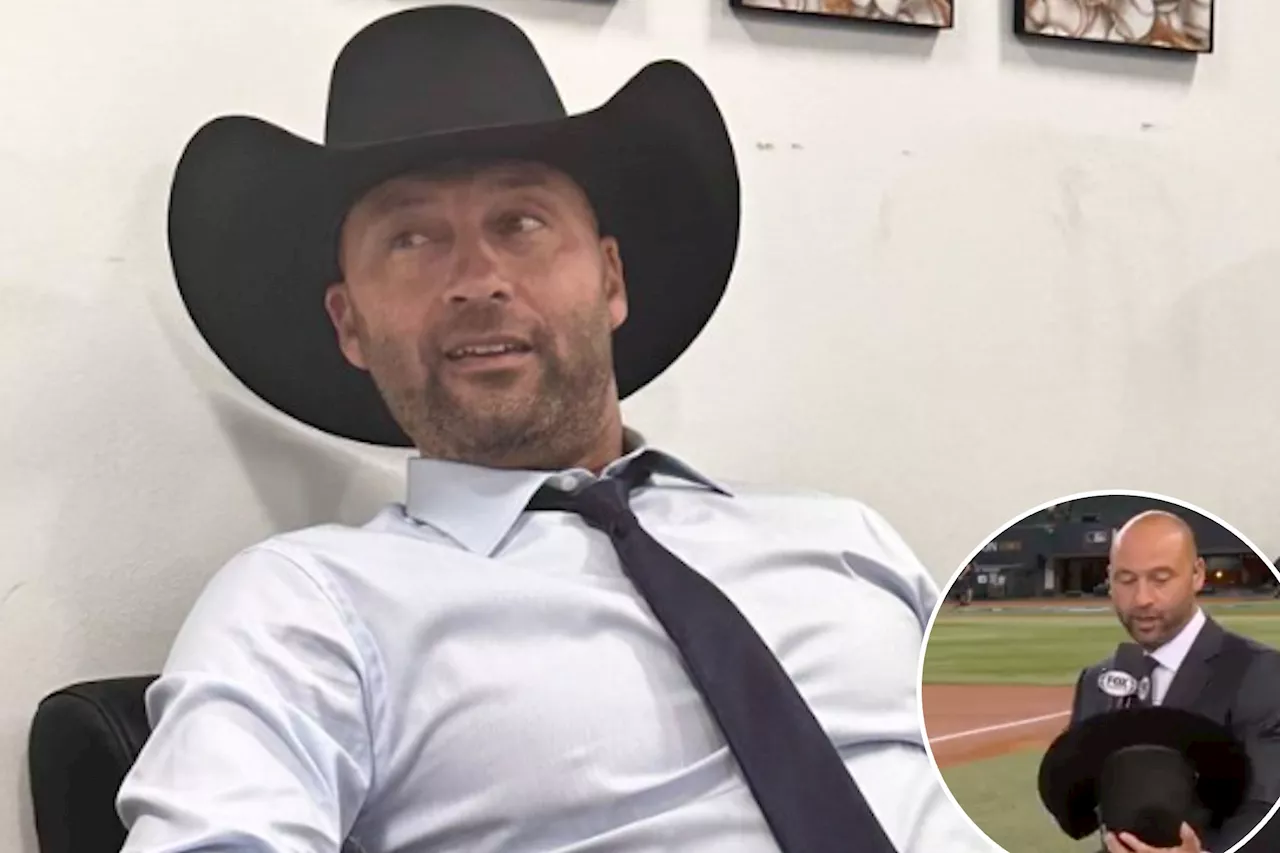 Derek Jeter cowboys up after being lone star to skip ALCS skit on Fox