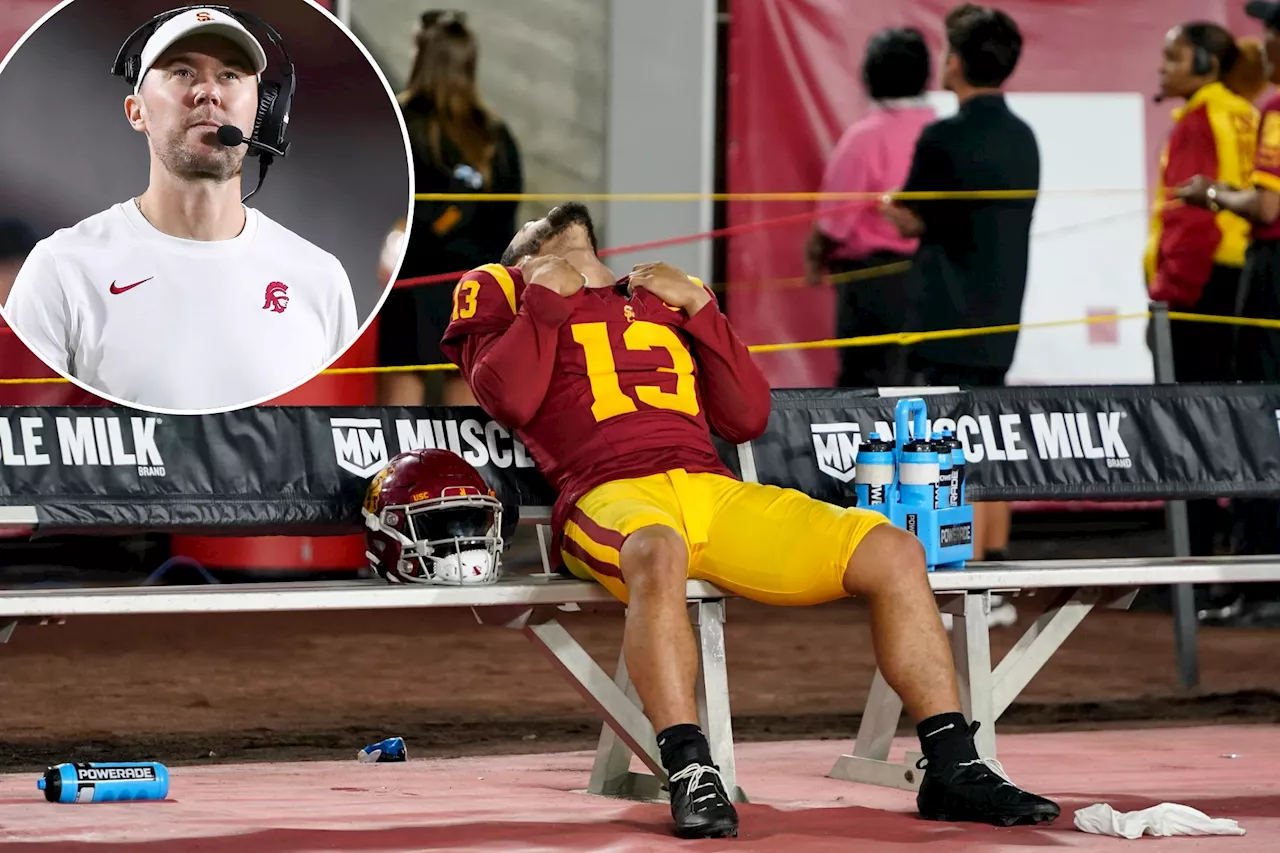 Lincoln Riley now making excuses as USC wastes Caleb Williams' talent with 2023 flop