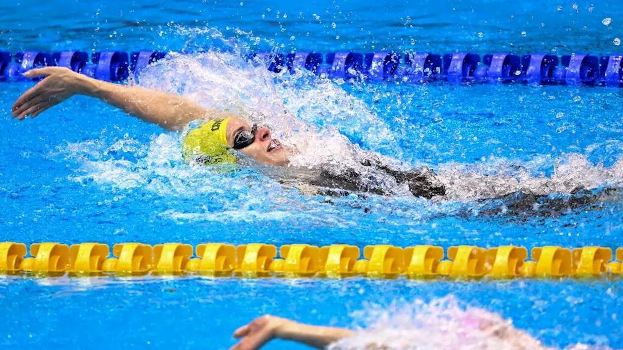 Natation. Kaylee McKeown améliore son record du monde du 100 m dos