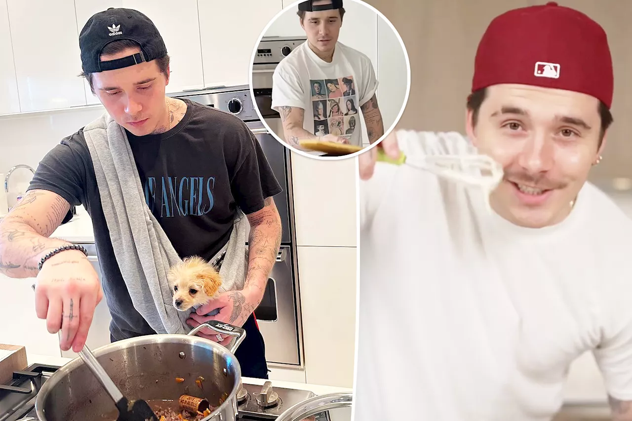 Brooklyn Beckham slams critics who bash his cooking videos: 'I’m used to the hate'