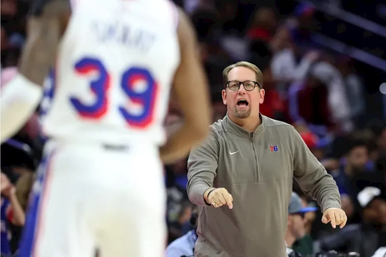 Sixers coach Nick Nurse is leaning on past experiences to navigate the James Harden situation