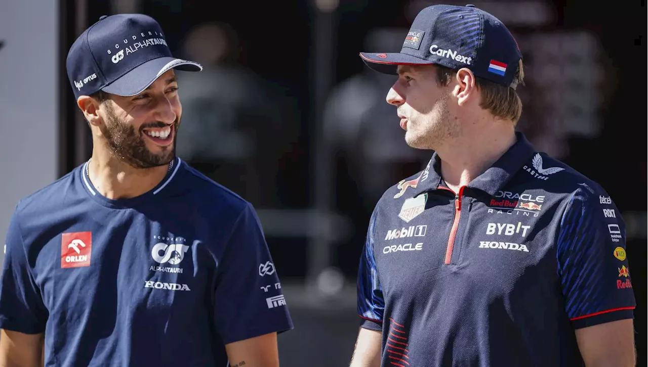 Daniel Ricciardo makes Max Verstappen admission in predicting team-mate duel