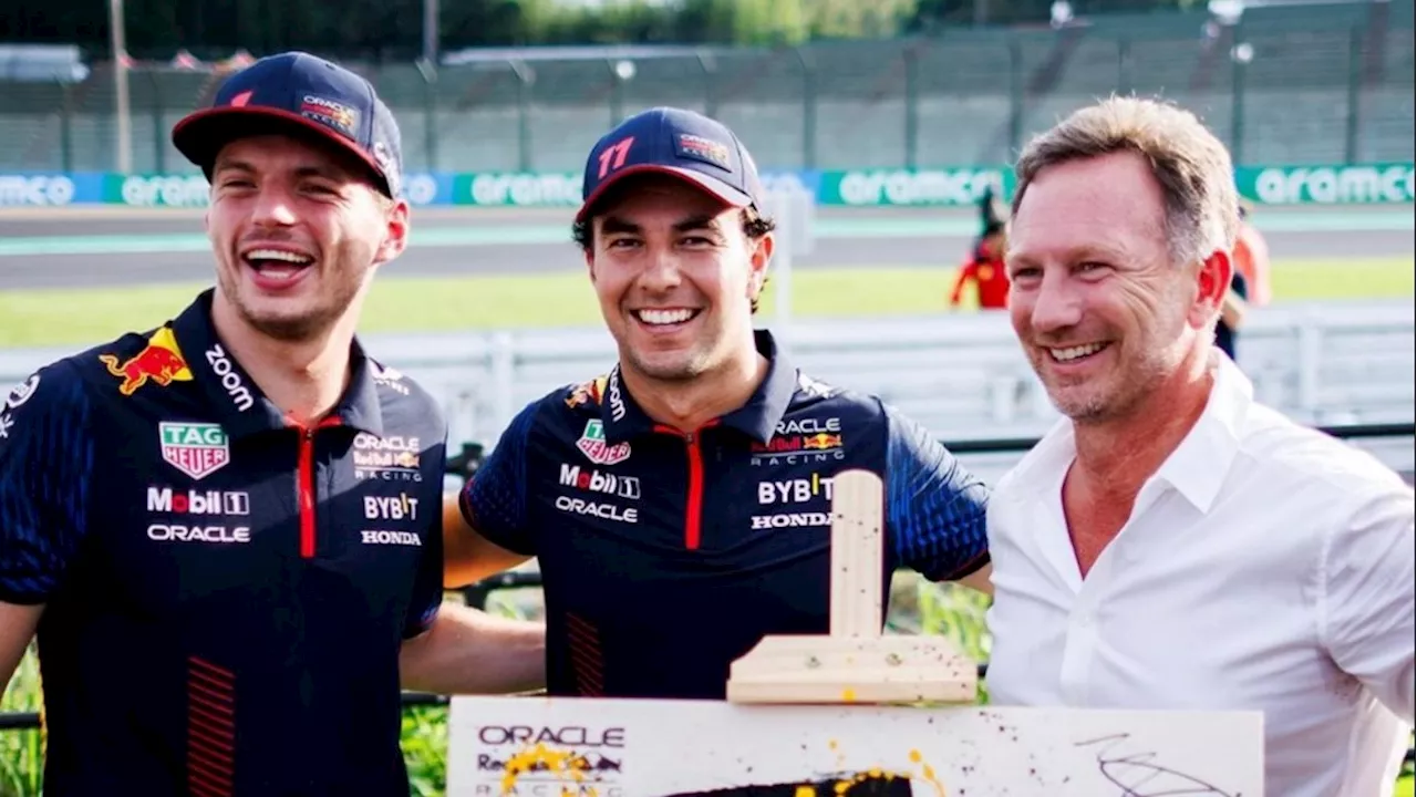 Christian Horner garantiza un lugar para Checo Pérez en Red Bull para la próxima temporada