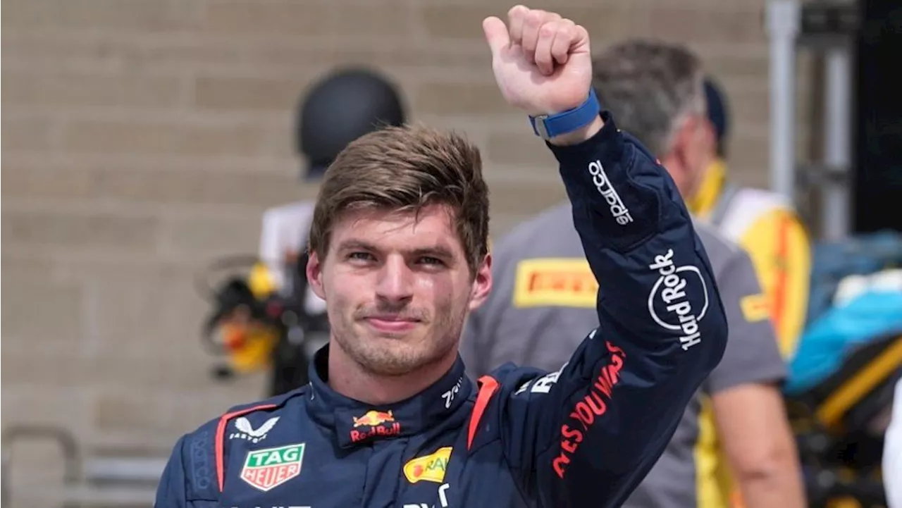 Max Verstappen buscará romper dos impresionantes récords en el GP de Estados Unidos