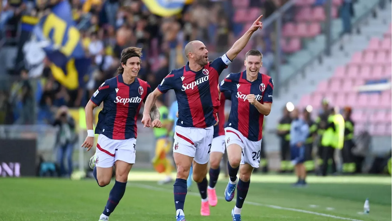 Bologna-Frosinone 2-1: Ferguson e De Silvestri fanno salire ancora i rossoblù