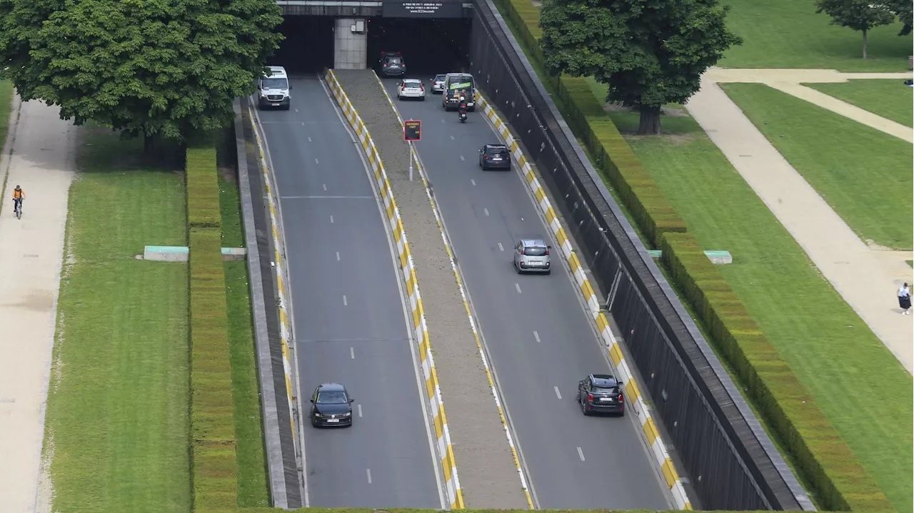 Bruxelles : une personne hospitalisée après un accident dans le tunnel Cinquantenaire