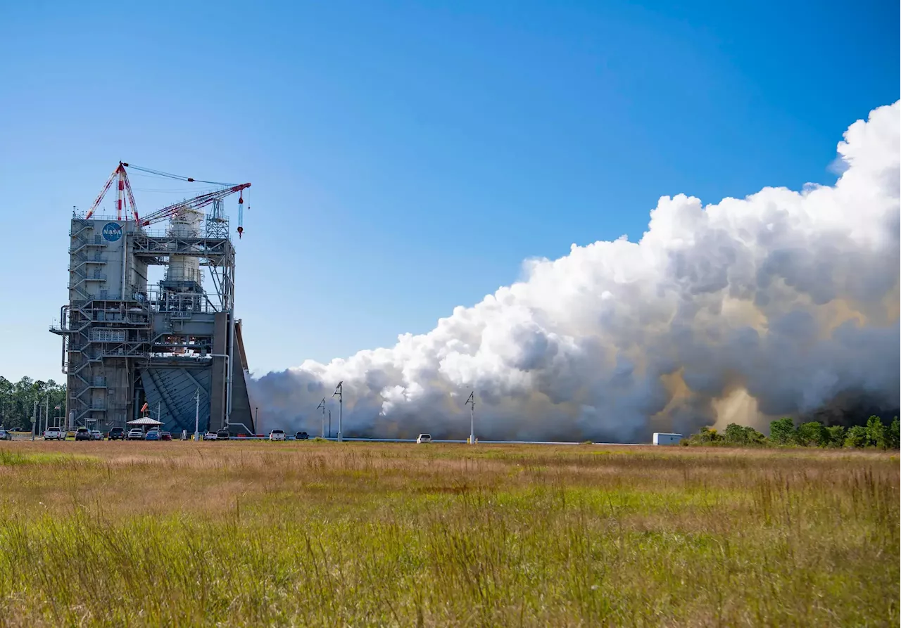 Blasting Beyond: NASA Ignites New RS-25 Engine Test for Moon Missions