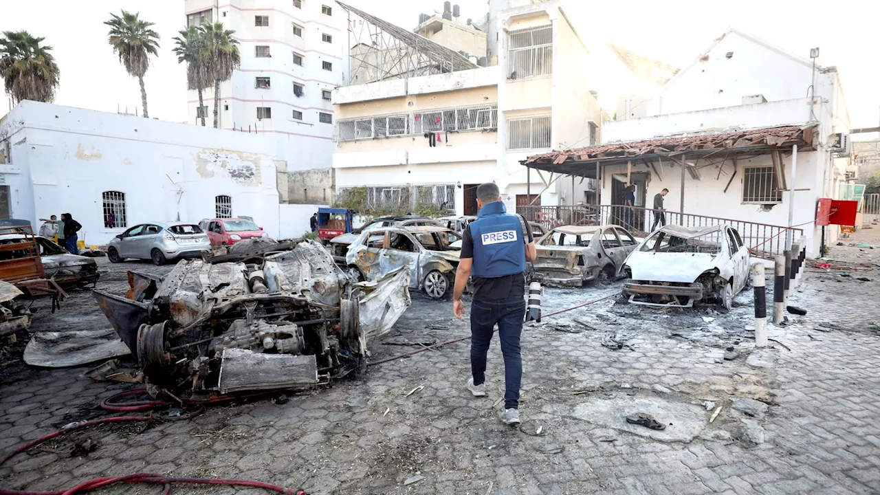 Israel-Hamas war: Palestinian ambassador blames Gaza hospital blast on Israel