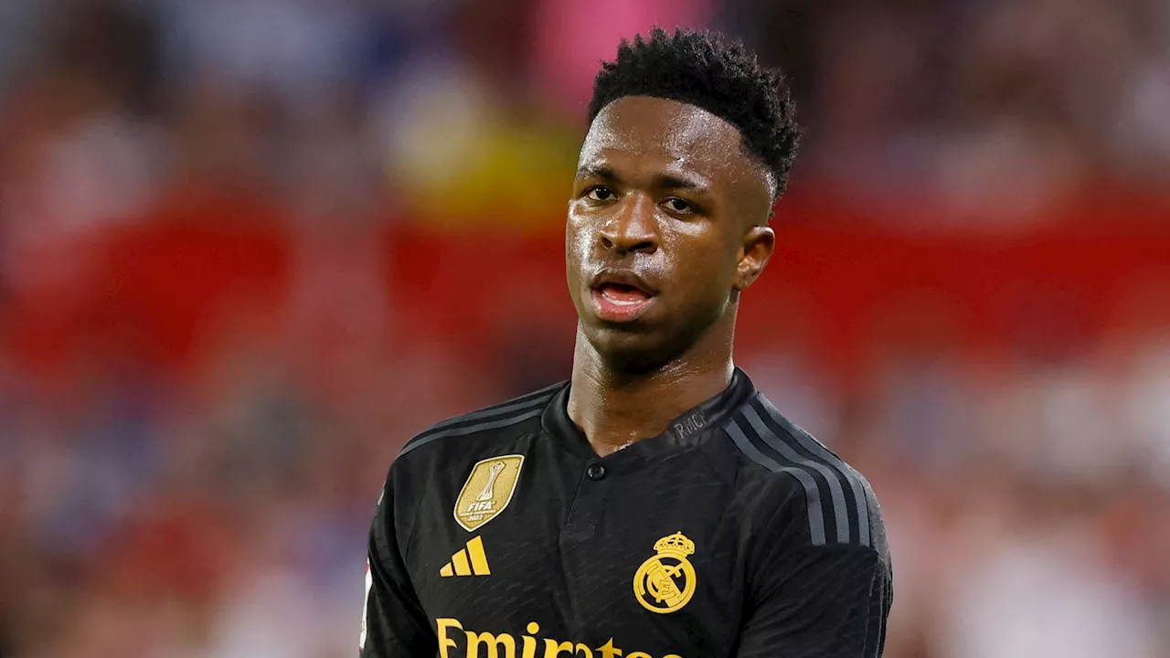 Real Madrid star Vinicius Jr praises Sevilla for removing fan who made racist gesture towards him