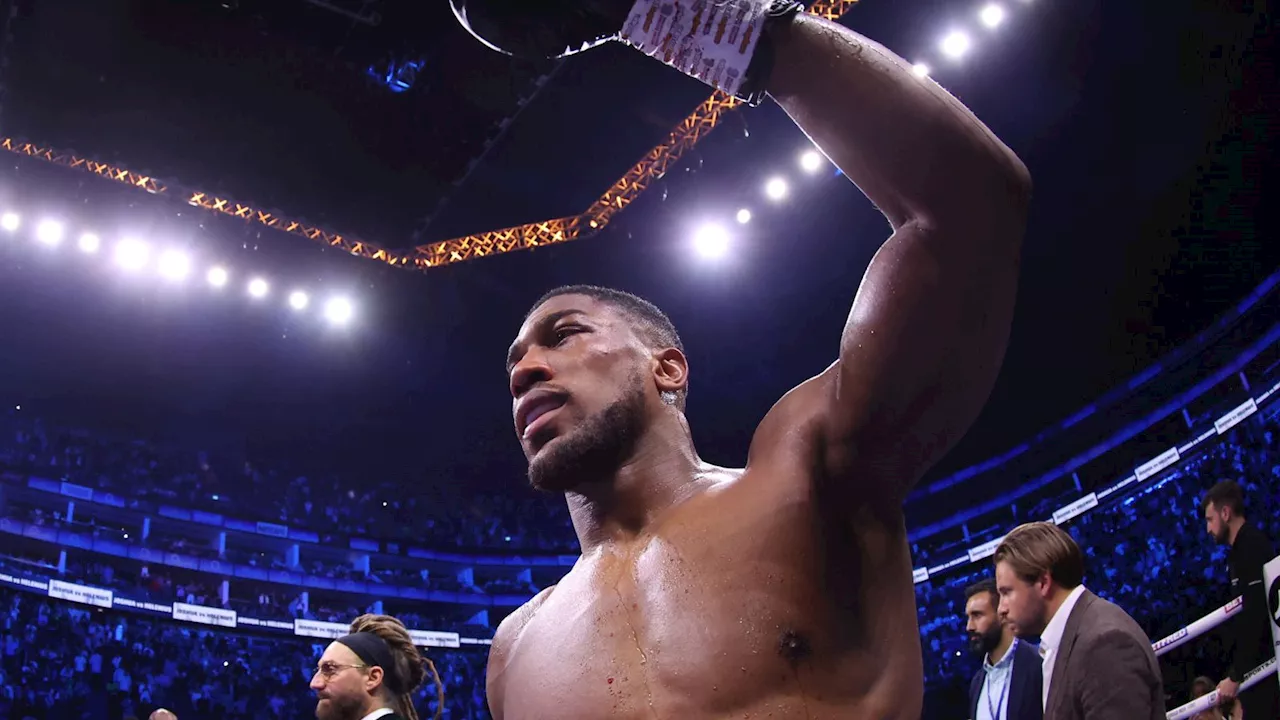 Anthony Joshua teases 'mega-card' of Deontay Wilder bout with Tyson Fury vs Oleksandr Usyk