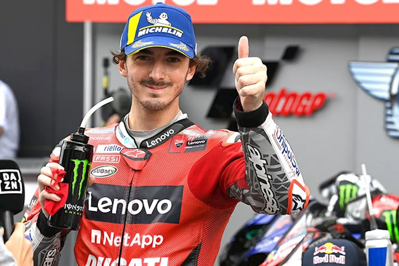 Pecco Bagnaia (Ducati): «Erste Reihe