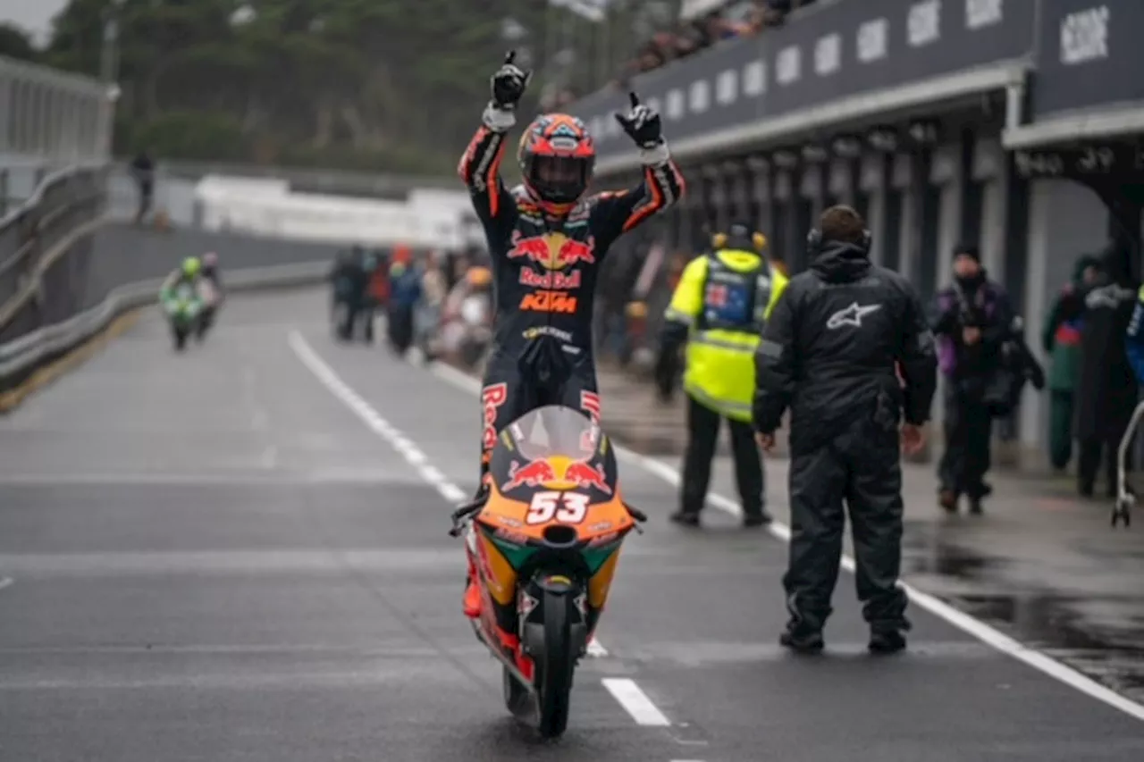 Phillip Island: Deniz Öncü besiegt Sasaki im Finish