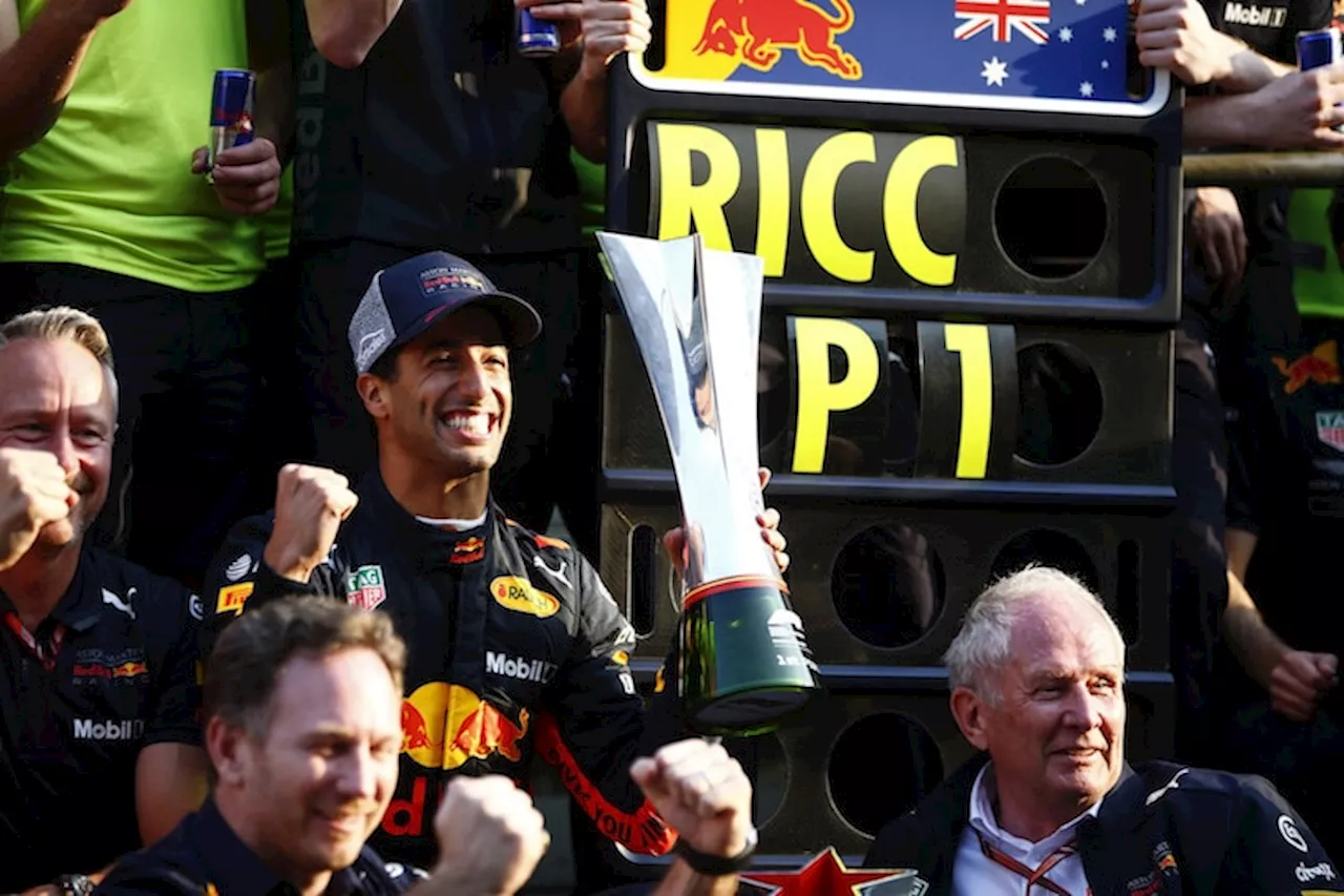 Ricciardo famos: Und jetzt der Abflug zu Ferrari?