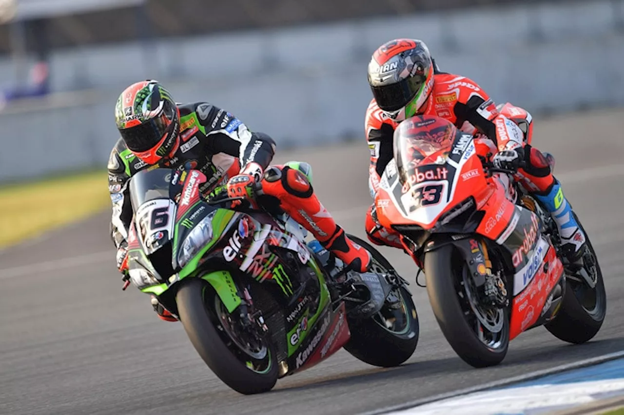 Tom Sykes trickste Marco Melandri gleich zweimal aus