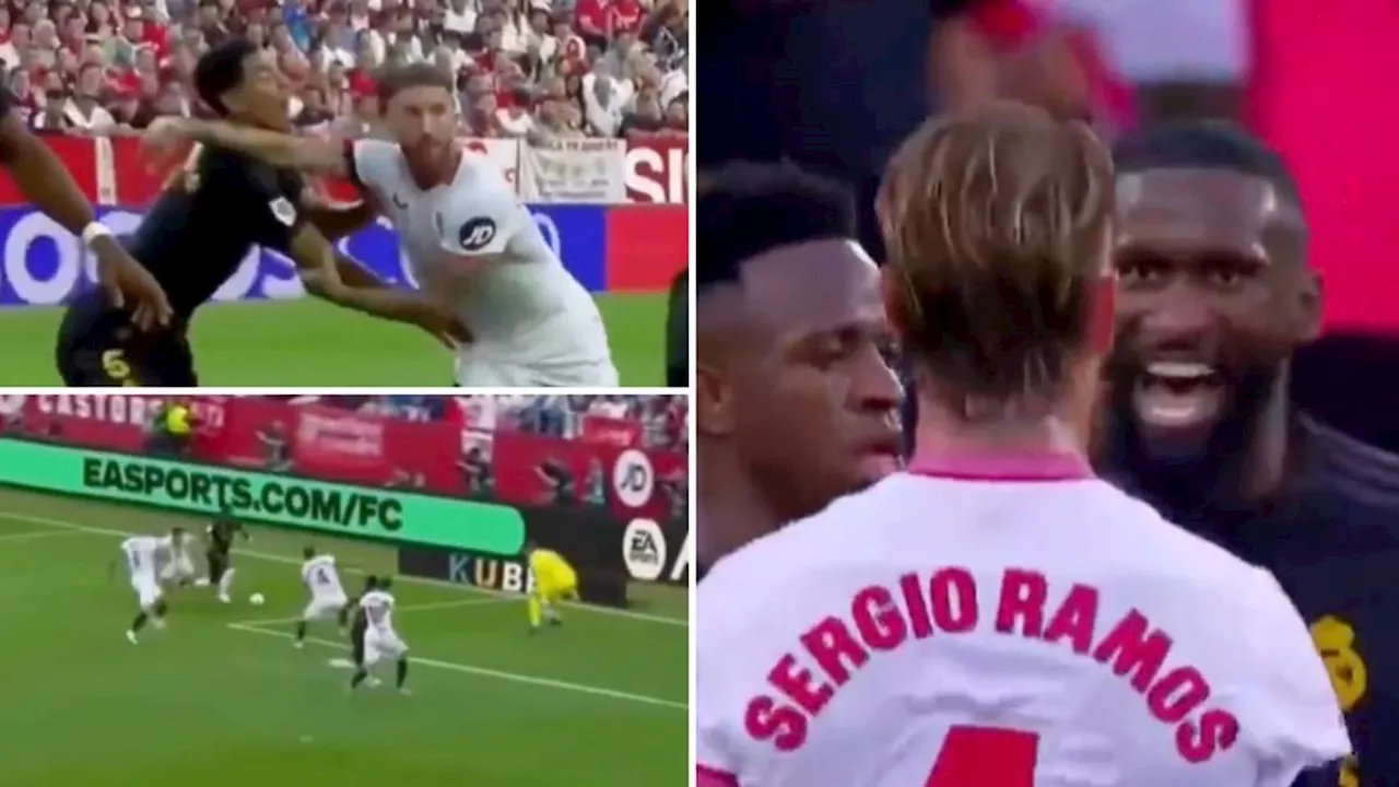 Sergio Ramos compilation shows masterclass for Sevilla against Real Madrid