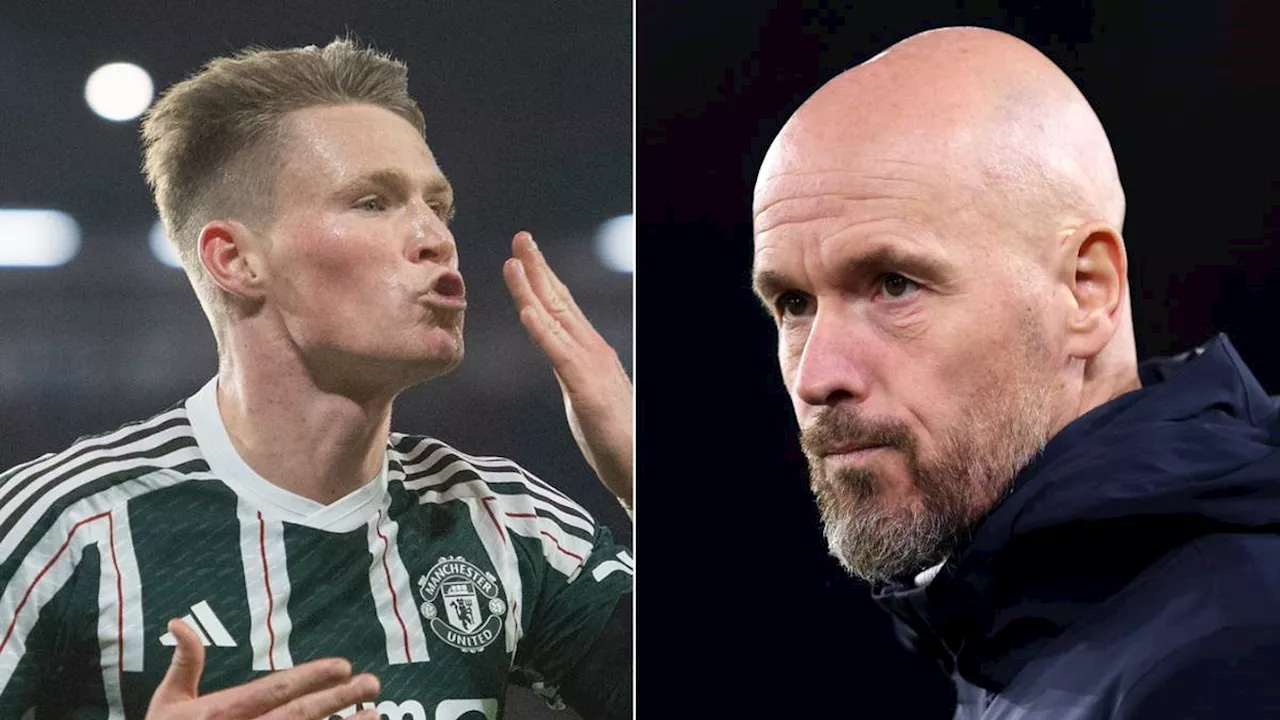 What Erik ten Hag told Man Utd players moments before Scott McTominay scored