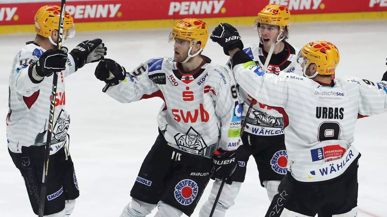 Eishockey, DEL, 13. Spieltag: Bremerhaven gewinnt Topspiel in Berlin