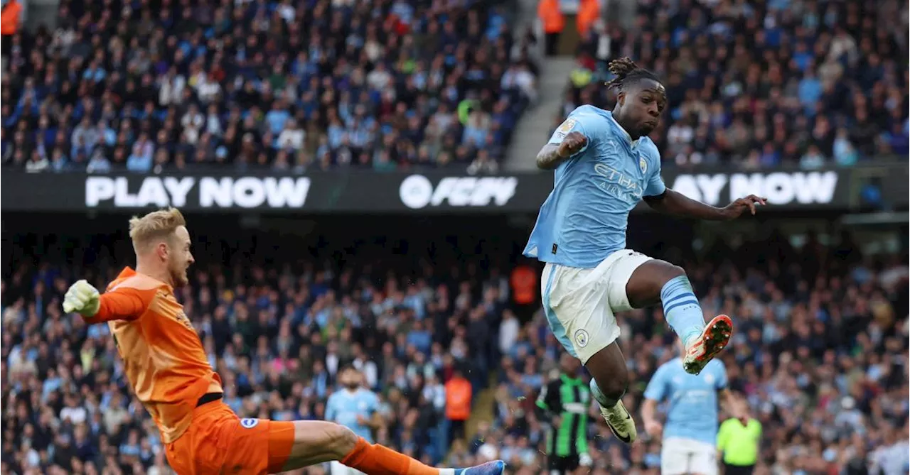 « C’est un ailier exceptionnel » : Jeremy Doku encensé par Pep Guardiola après sa prestation contre Brighton