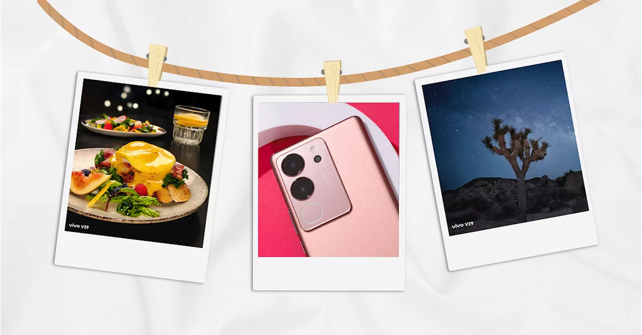 Capturing culinary delights, celestial wonders: vivo V29 Series 5G's new camera modes for Filipino adventurers 