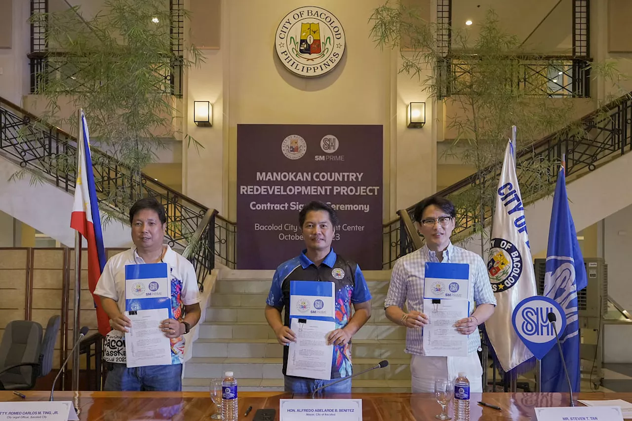 | SM turns over P131M to Bacolod for redevelopment of iconic Manokan Country