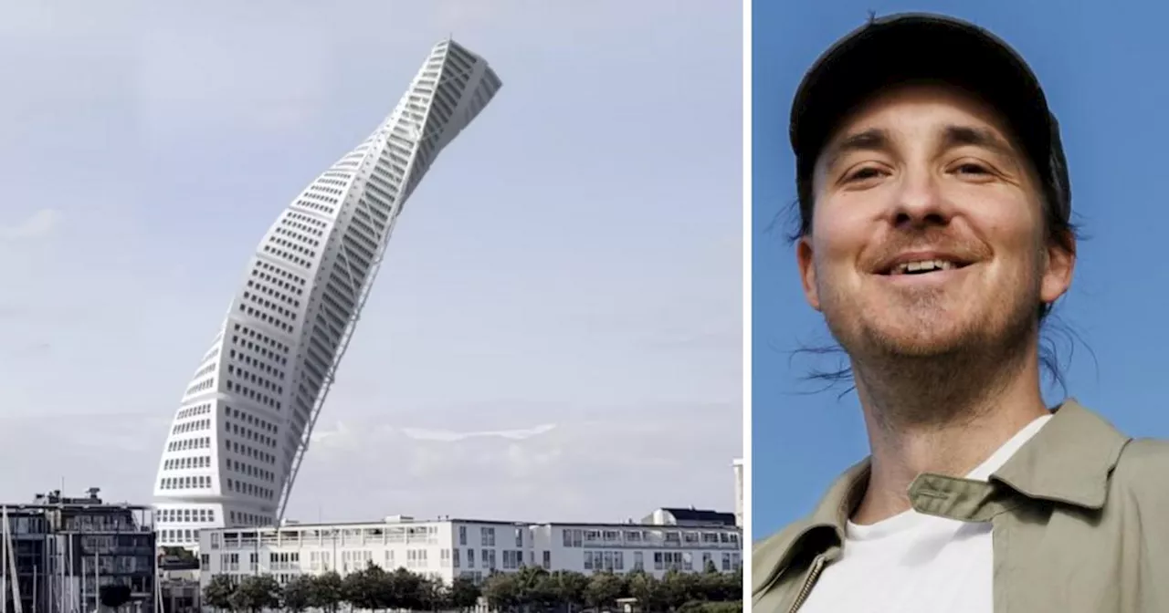 Erik, 34, får Turning Torso att svaja: ”Shit, jag sprider fake news”