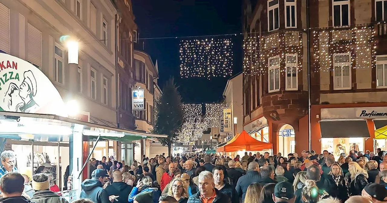 Mondscheinmarkt​ in Merzig lockte wieder viele Besucher an