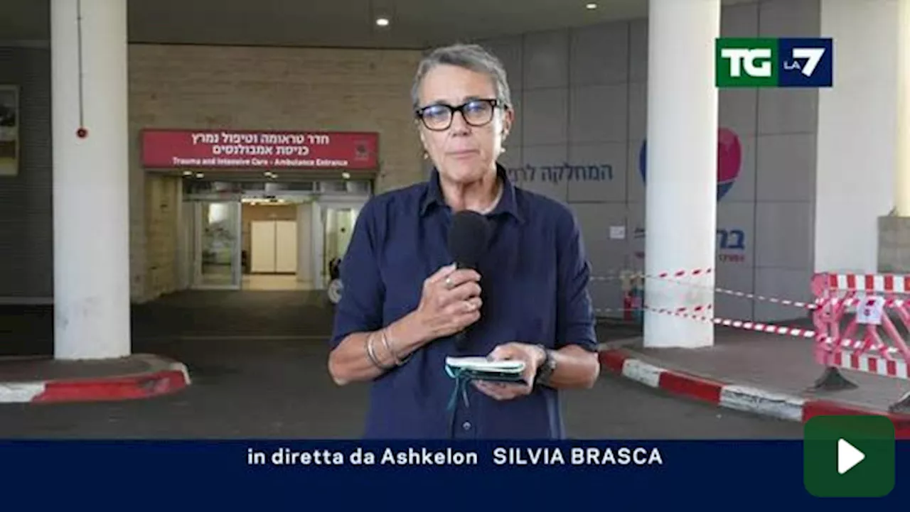 Guerra in Medio Oriente: le ultime notizie dall'inviata del TGLA7 da Ashkelon