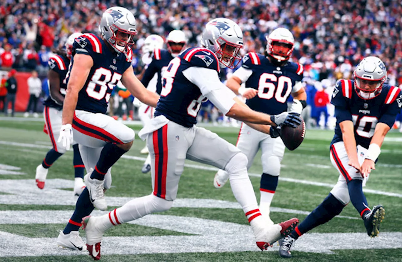 Struggling Patriots snatch victory from Bills with last-gasp TD; Ravens hammer Lions