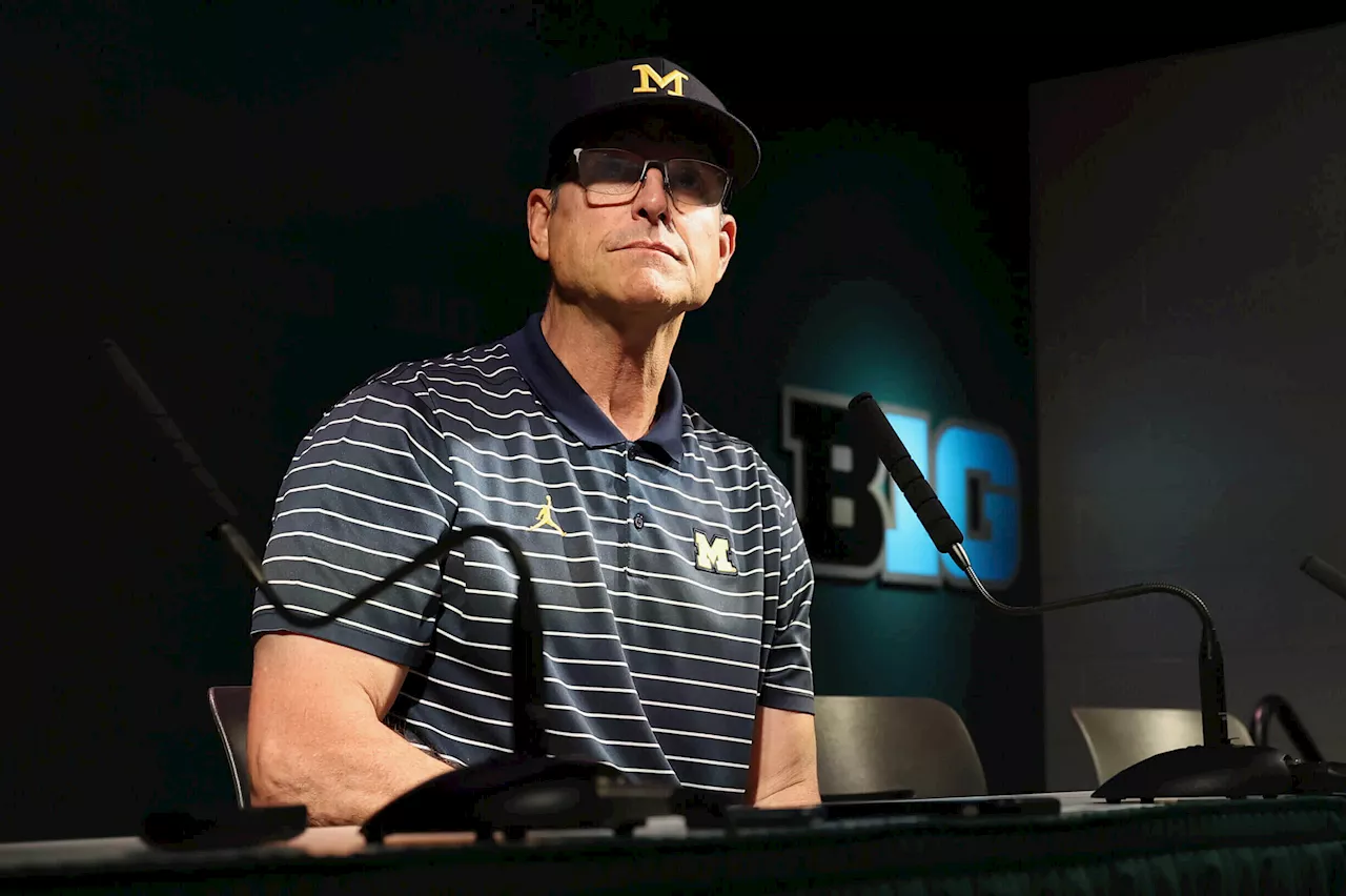 Jim Harbaugh, Michigan State address sign-stealing allegations after Wolverines rout Spartans