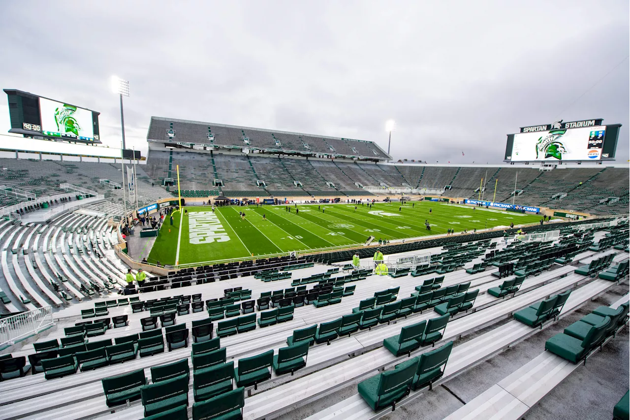 Michigan State apologizes for video quiz showing Hitler image on scoreboard