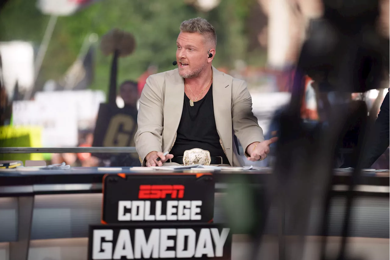 Pat McAfee says he hasn’t re-signed with ‘College GameDay’: ‘I’m not right for some crowds’