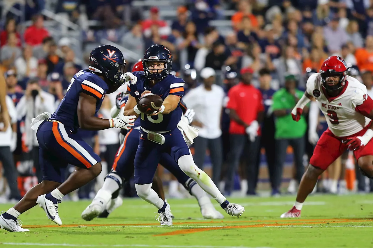 Virginia RB Mike Hollins explodes for 3 rush TDs as 1-5 UVA stuns No. 10 North Carolina