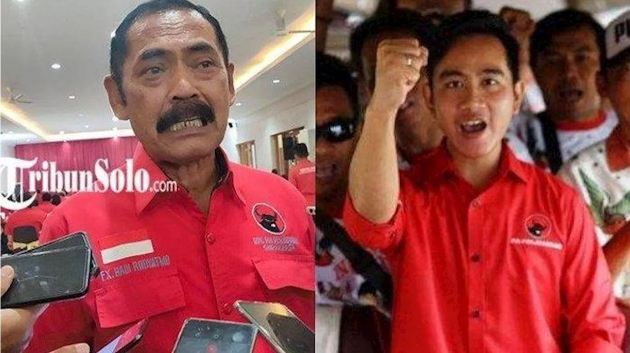 Gibran Jadi Cawapres Prabowo, Ketua DPC PDIP Solo FX Rudy Ungkap Instruksi Megawati