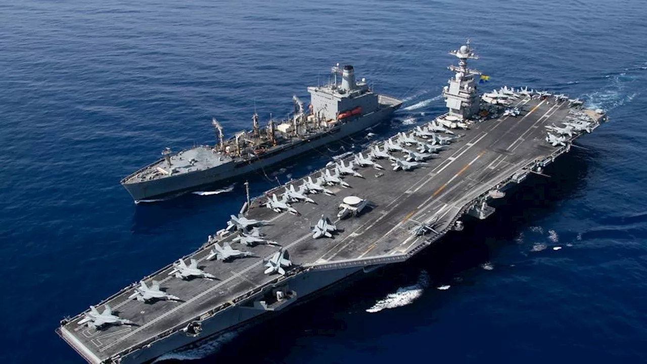 Why are US aircraft carriers headed to the Eastern Mediterranean?