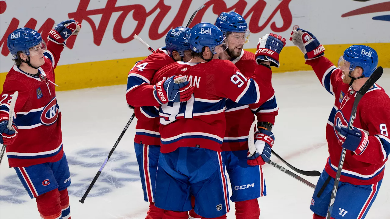 Caufield scores in OT as Canadiens edge Caps