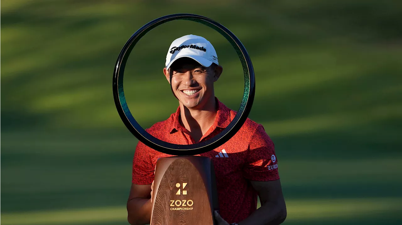 Morikawa wins Zozo Championship in Japan for first PGA Tour title in more than two years