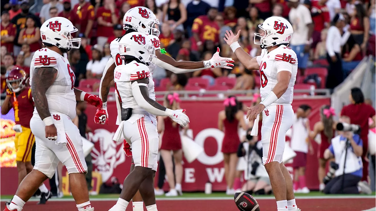 No. 14 Utah hits a field goal at the gun for victory over No. 18 USC