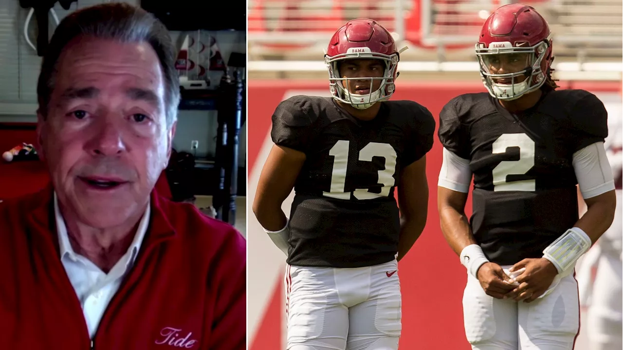 Saban calls it 'almost destiny' to see Tua and Jalen play each other