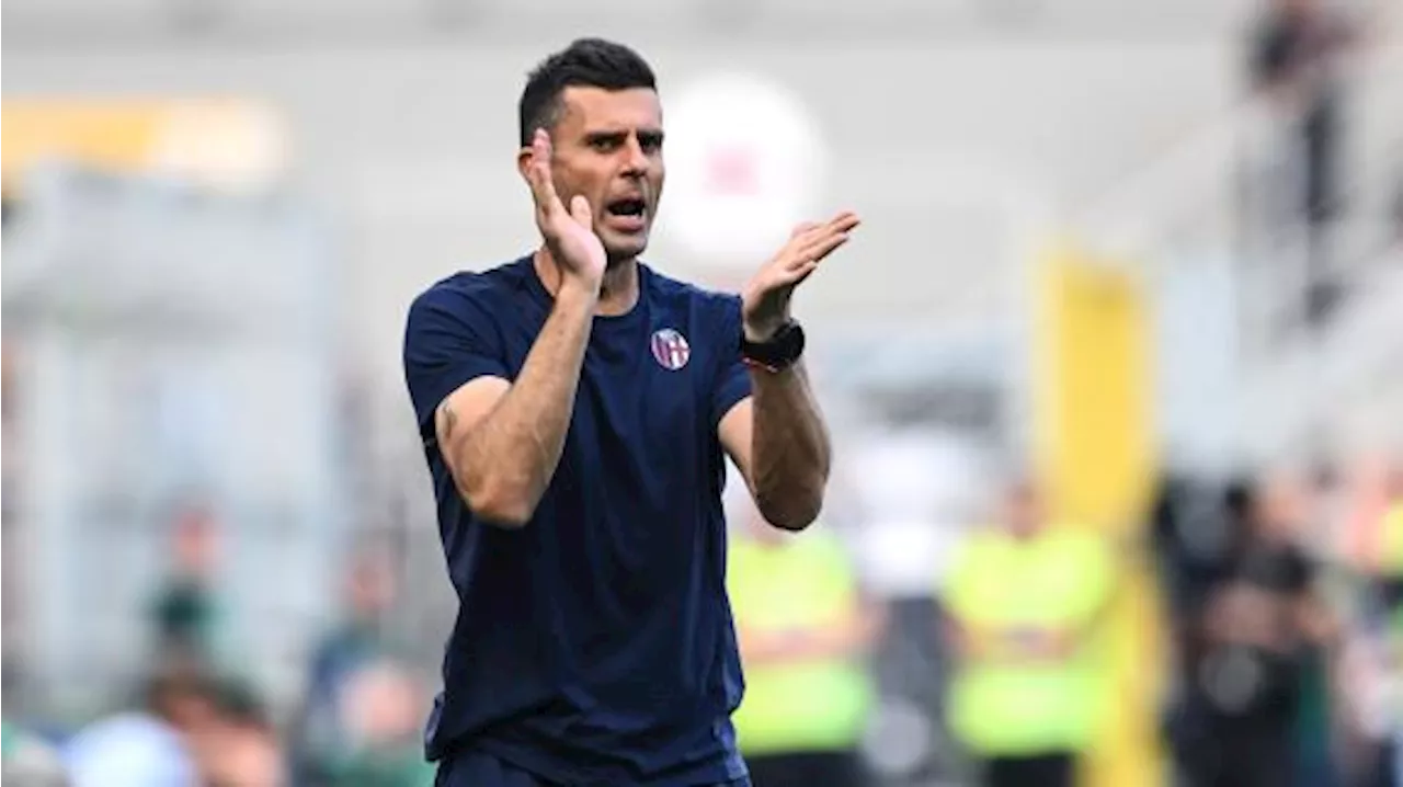 Bologna, Thiago Motta: 'Frosinone coraggioso, entusiasmo del pubblico dipende da noi'