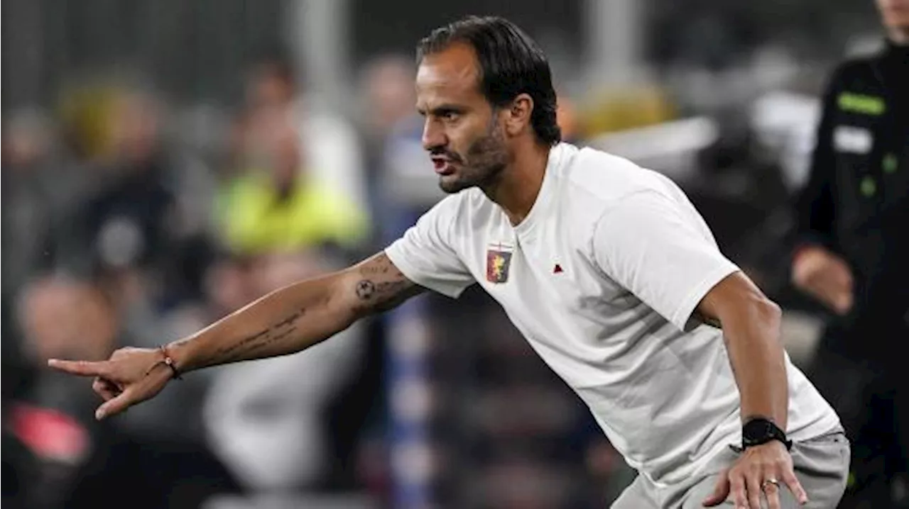 Genoa, Gilardino: 'Contro le grandi sempre l'approccio giusto, servirà anche stasera'