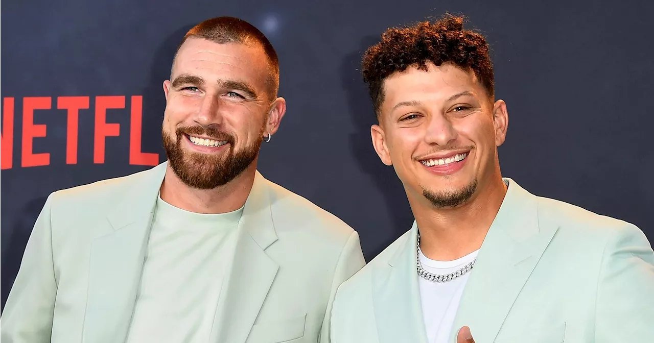 Patrick Mahomes and Travis Kelce’s Best Bromance Moments in Photos