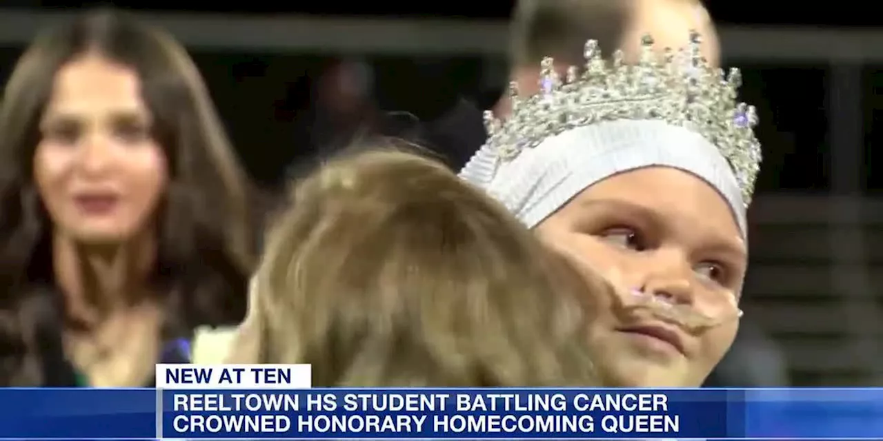 Reeltown student battling cancer crowned honorary homecoming queen