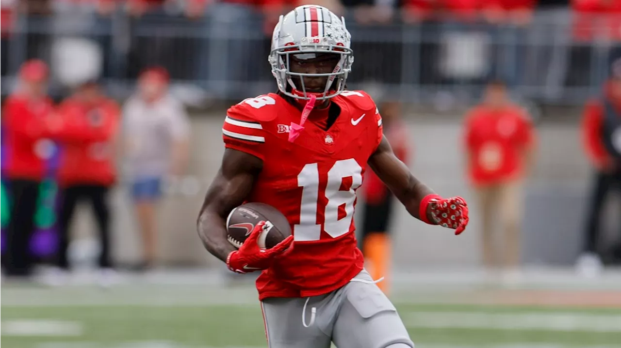 Ohio State WR Marvin Harrison Jr. named Big Ten co-offensive player of the week