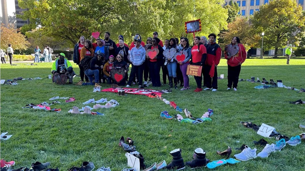 Police brutality rally held at Ohio Statehouse