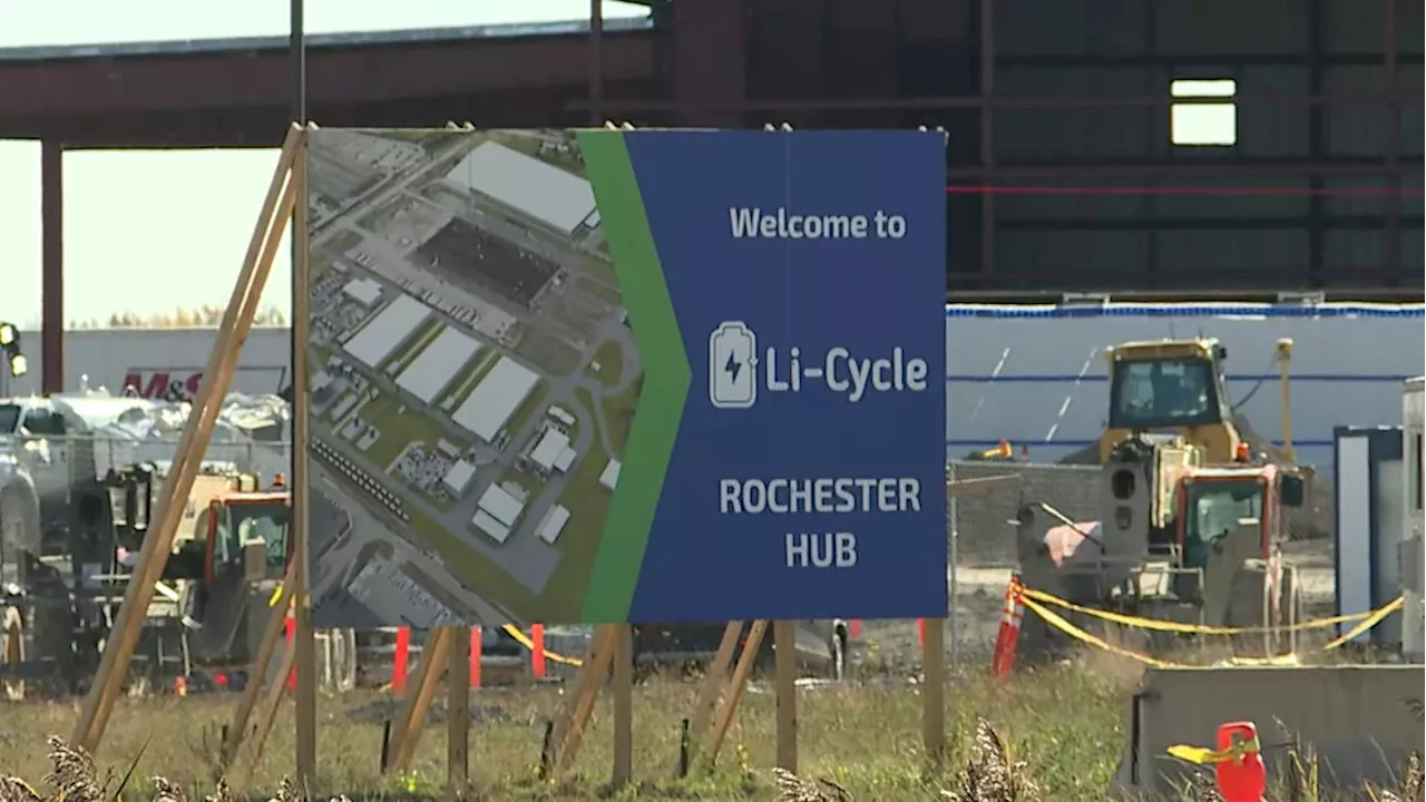 'This is frankly shocking': Local leaders react to construction halt at Li-Cycle facility