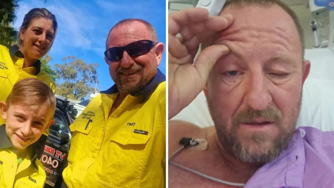 Snake catcher Tony Harrison posts short video update from hospital after eastern brown bite