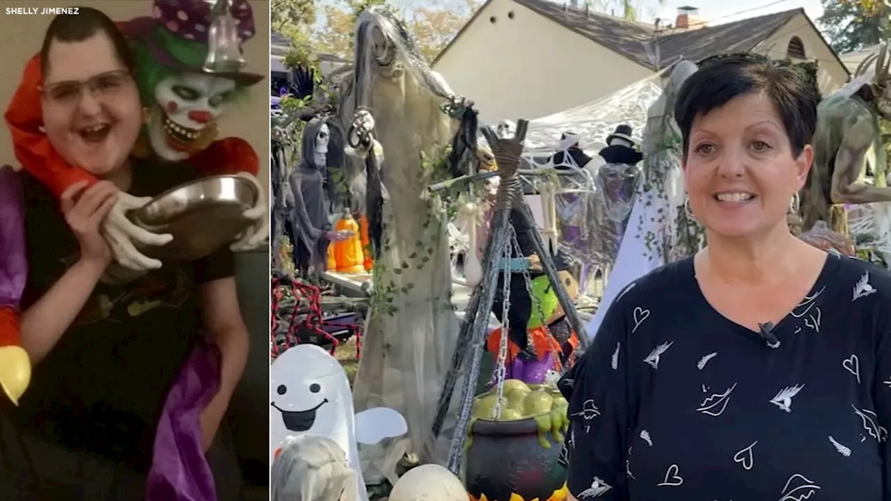 South Bay mom's heartfelt Halloween display returns, drawing visitors from across CA