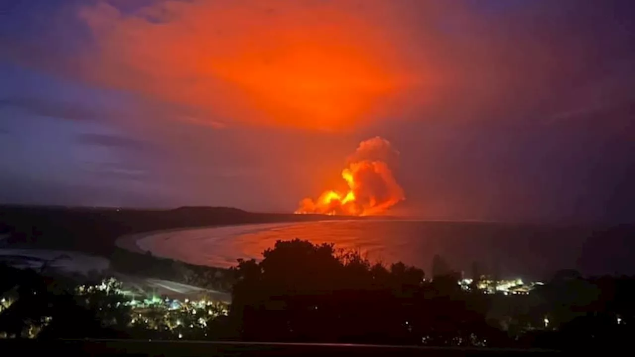 Police investigating the cause of 'suspicious' McGuires Crossing bushfire on the NSW Mid-North Coast