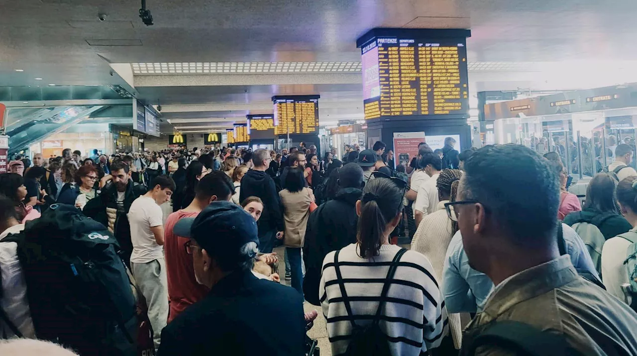 Treni, stazione Termini in tilt a Roma: ritardi di 4 ore